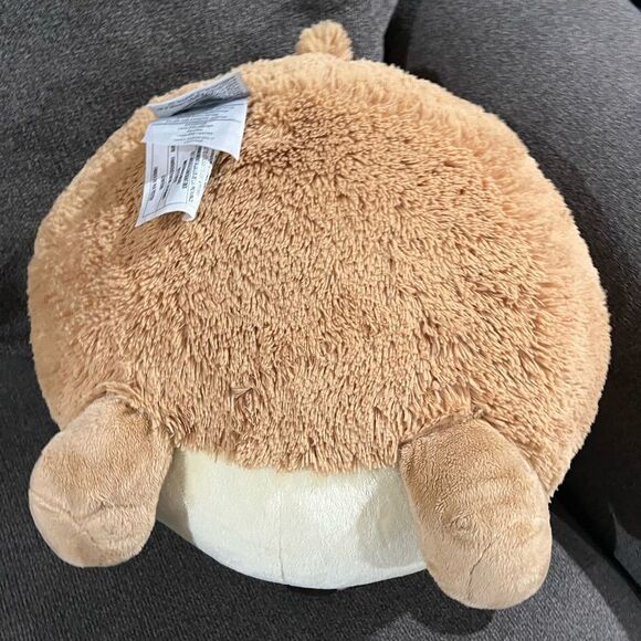 BROWN HONEYBEAR SQUISHABLE RETIRED STUFFED ANIMAL PLUSH HUGGABLE PILLOW - Picture 5 of 7